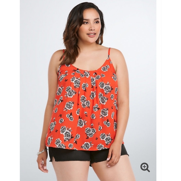 Torrid - Floral crisscross cami - Picture 6 of 7